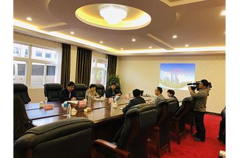 2019年9 月   新昌县县长黄旭荣带领县工作组莅临我厂，开展调研工作，并做重要指示